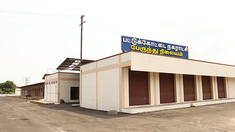 Opened three months ago, Pattukkottai bus stand yet to become operational