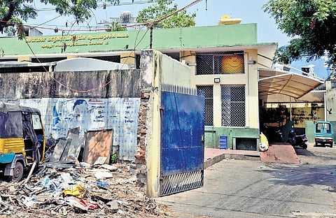 A slaughterhouse on the 
Saidapet-Alandur Road. For representational use 