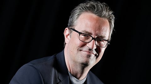 Matthew Perry poses for a portrait in New York on Feb. 17, 2015. 