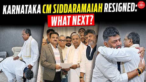 Karnataka CM Siddaramaiah has rendered his resignation: What next?