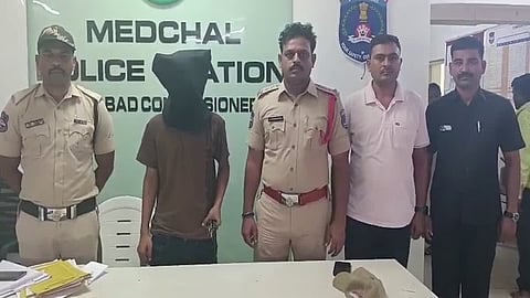 The accused, identified as Zayeed Khan from Uttar Pradesh, was arrested by Medchal police on May 24.