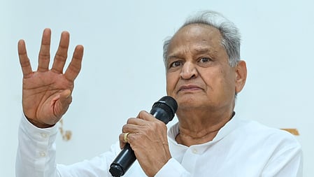 Former Rajasthan chief minister Ashok Gehlot 