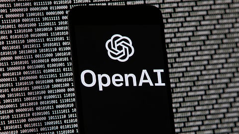 The OpenAI logo used for representation purposes only.