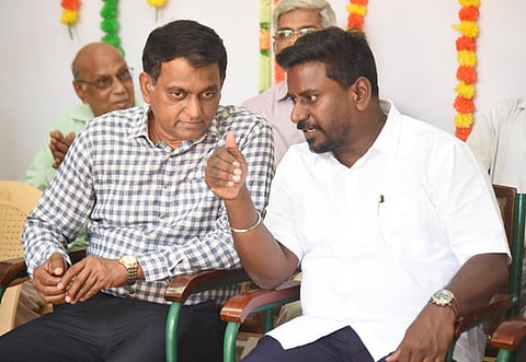 Minister for School Education and Archaeology S Rajmohan