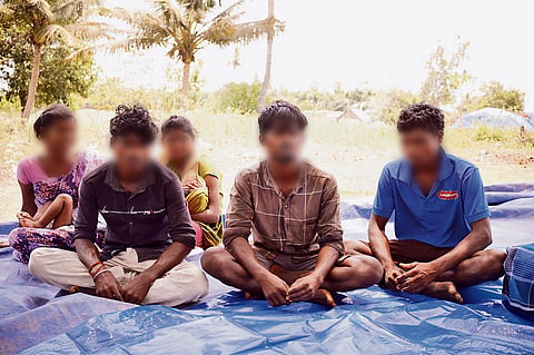 The victims of the alleged custodial torture.