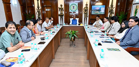 Senior government officials, representatives of Indian Hotels Company Limited (IHCL), and tourism stakeholders attended a high level meeting at the CM's residence office to review tourism promotion, hospitality investments, and expansion of visitor facilities in the State.