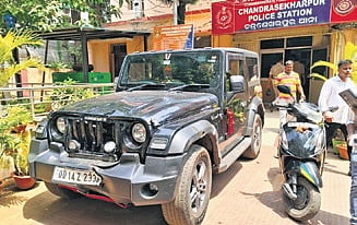 The Thar vehicle used to mow down the youth, seized by police