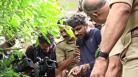 Nedumangad police station investigation into child murder case involving suspects Ashkar and Akhila