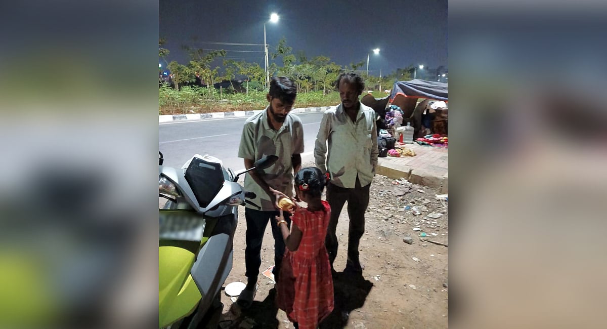 A childhood of hunger, a lifetime of giving