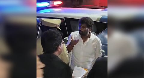 Balka Suman arrested for 'inciting' people to attack Singareni buildings 