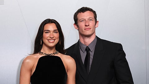 Dua Lipa and  Callum Turner