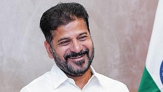 HYDERABAD - CM Revanth Reddy video conference with Union Minister Jyotiraditya Scindia at MCRHRD on T-Fiber project