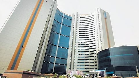 Municipal Corporation of Delhi building.