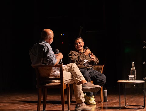 S Hussain Zaidi at the Dead Write lit fest