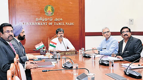 The MoU was signed in the presence of Chief Minister C Joseph Vijay and Union Jal Shakti Minister CR Patil on Tuesday.