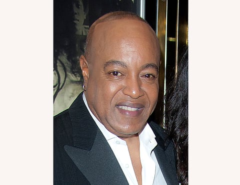 Peabo Bryson smiles at the European premiere of "Michael Jackson: The Life Of An Icon," in London, Nov. 2, 2011