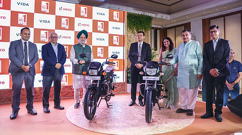Hero MotoCorp launches two flex fuel vehicles.