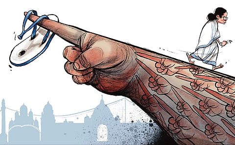 The fight between the bloodline and the outsider is a replay of feudal succession battles. Political parties are not hereditary fiefdoms, even when the parallels are unmistakable