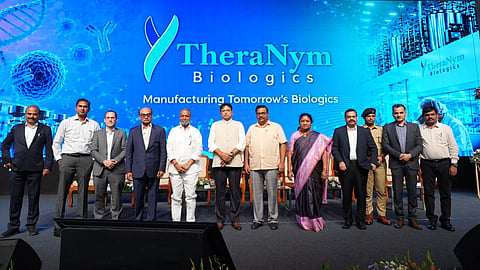 Industries Minister D Sridhar Babu on Wednesday inaugurated the biologics manufacturing facility of Theranyme Biologics, a wholly owned subsidiary of Aurobindo Pharma at Borpatla village in Hatnoora mandal of Sangareddy district.