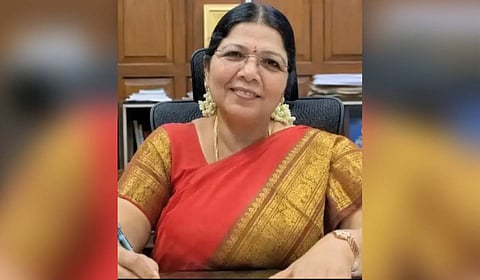 R Shanthi assumes charge as Secretary of the Tamil Nadu Legislative Assembly.