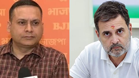 BJP IT department chief Amit Malviya on Friday accused Congress leader Rahul Gandhi of attempting to malign India through his remarks predicting an “economic tsunami” in the country.
