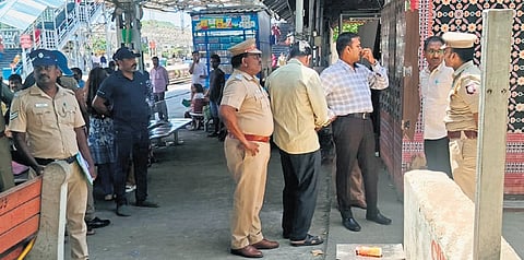 The suitcase was spotted by a porter early on Friday morning. Railway Police and Railway Protection Force have launched a probe.