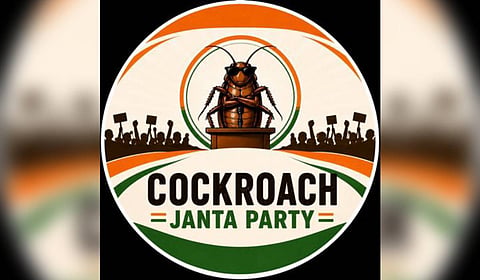 The Cockroach Janta Party's logo.
