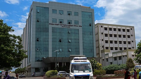 Mahatma Gandhi Memorial Government Hospital in Tiruchy.