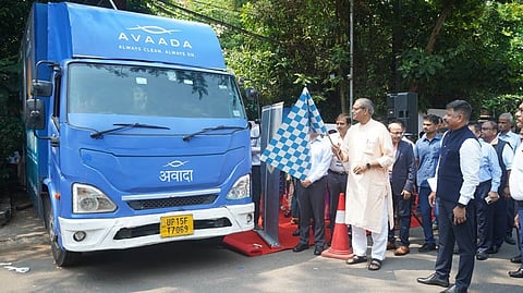Deputy CM KV Singh Deo on Saturday inaugurated the Avaada Bharat Uday Yatra.