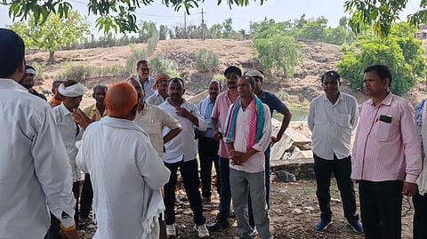 The complaint said that a prayer meeting had been underway in the village for the past two days, which was allegedly a cover to convert gullible villagers through inducements or persuasion.