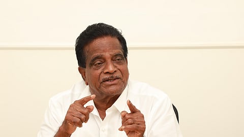 T K Govindan MLA Taliparamba constituency in the Kerala Legislative Assembly. A former CPI(M) leader.