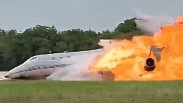 The authority said an investigation has been opened to determine the cause of the crash of the Gulfstream G200 jet, which can seat up to 18 passengers.