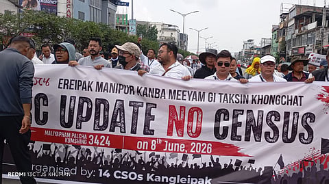 After the “Peoples’ Convention,” the civil society organisations resolved to urge the Manipur government and the Centre to update the NRC before the Census exercise.