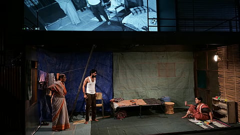 From the staging of 'Harvest' in Delhi
