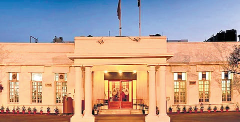 The Gymkhana Club in the Lutyen’s Delhi area.