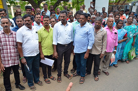 The former labourers of Manjolai tea estate petitioned the Tirunelveli District Collector during the grievance redressal meeting on Monday 