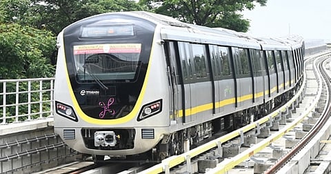 Bengaluru metro image used for representative purpose
