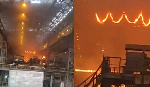 Eight workers killed, several injured at Visakhapatnam Steel Plant as molten iron spills.