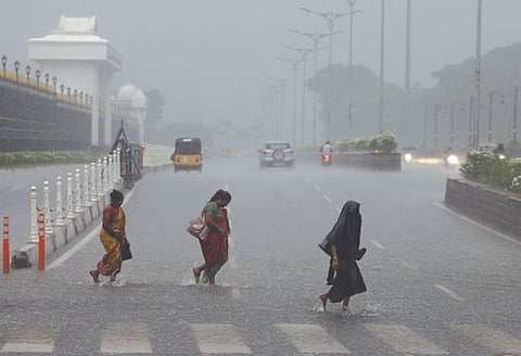 The highest precipitation of 10.5 cm was recorded at Ghanpur in Jayashankar Bhupalpally district, followed by 6.13 cm at Jaipur mandal in Mancherial district.
