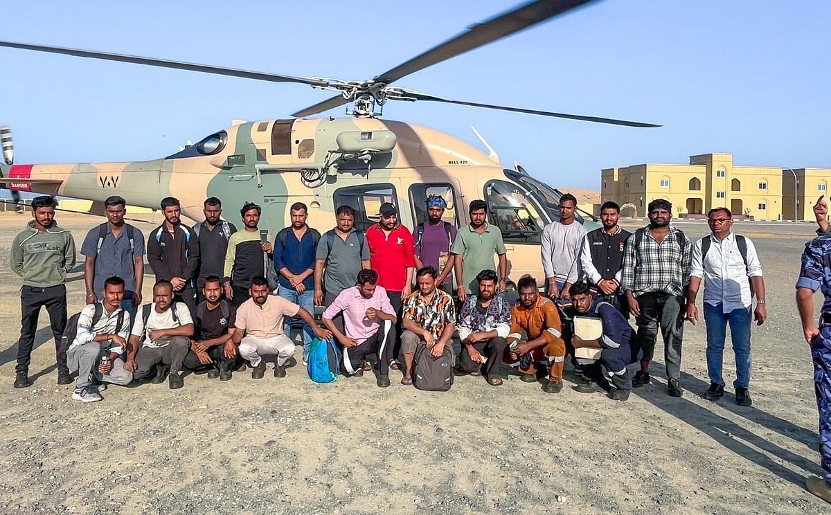 24 Indian crew members rescued after missile strike on tanker off Oman coast