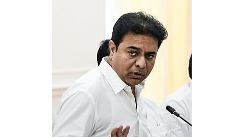 BRS working president KT Rama Rao.