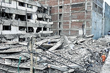 Sources said that after the five-storey building near Saket Metro Station collapsed on May 30, the two builders initially escaped to Dehradun before moving to Manali. 