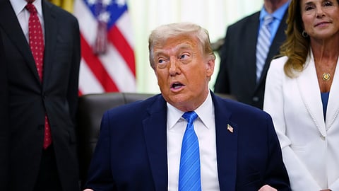 US President Donald Trump