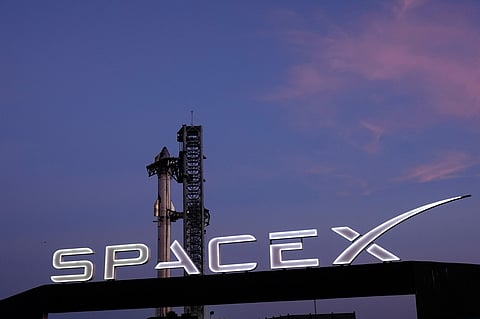 SpaceX's mega rocket Starship prepares for a test flight from Starbase in Boca Chica, Texas, Monday, Nov. 18, 2024. 