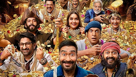 A poster from Dhamaal 4