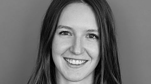 Journalist Alice Froussard. 
