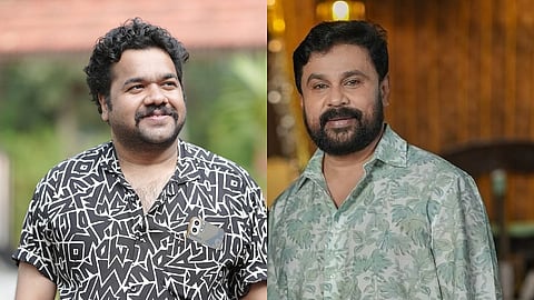 Mohiniyattam director Krishnadas Murali (L), Dileep (R)