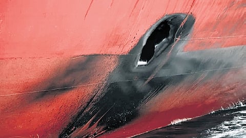 crude oil tanker