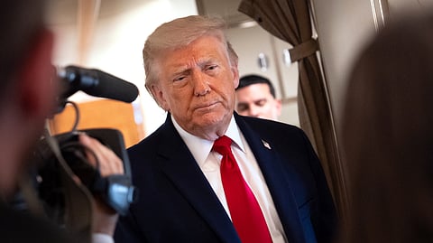 US President Donald Trump also promised that the "time and place of the signing" of the peace deal with Iran will "announced shortly." 