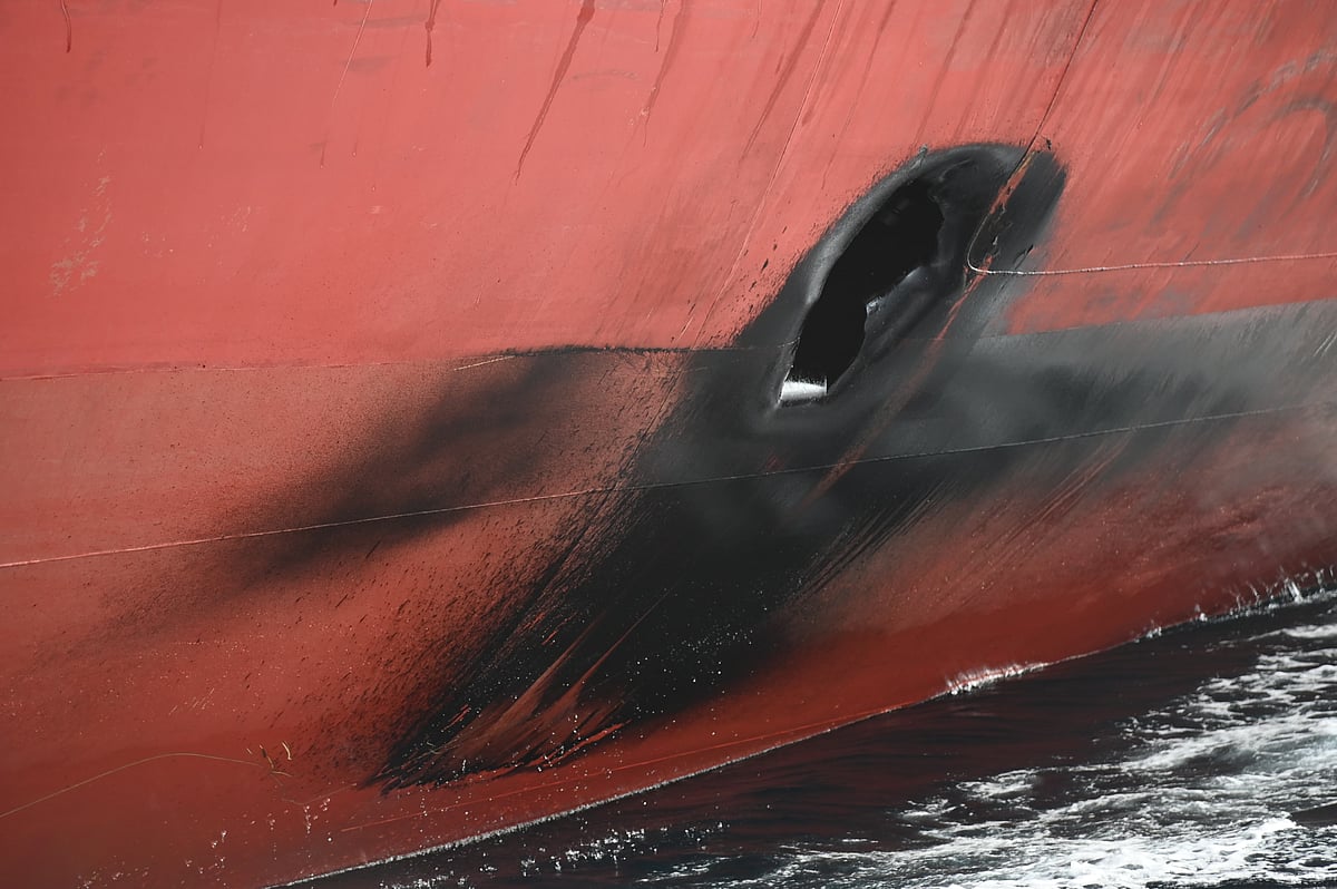 Indian Navy recovers missile warhead lodged inside tanker's fuel tank